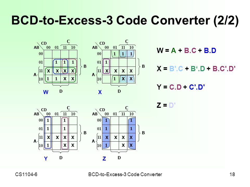 Bcd to xs3 code converter smart tv